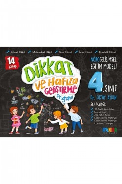 4. Sınıf Dikkat ve Hafıza Geliştirme Programı 14 Kitap