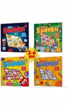 3-6 Yaş Stickerlı Sudoku Seti