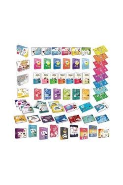 Okul Öncesi Kitap - Kart - Oyun Seti (66 Parça)