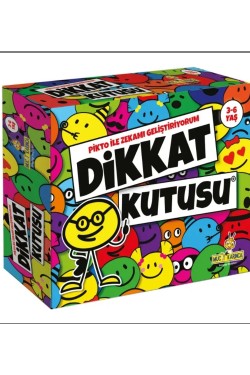Dikkat Kutusu - 3-6 Yaş - Pikto Ile Zekamı Geliştiriyorum