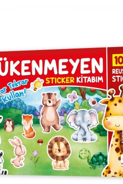 Tükenmeyen Sticker Kitabım (100+ Tekrar Tekrar Kullanılabilen Sticker)