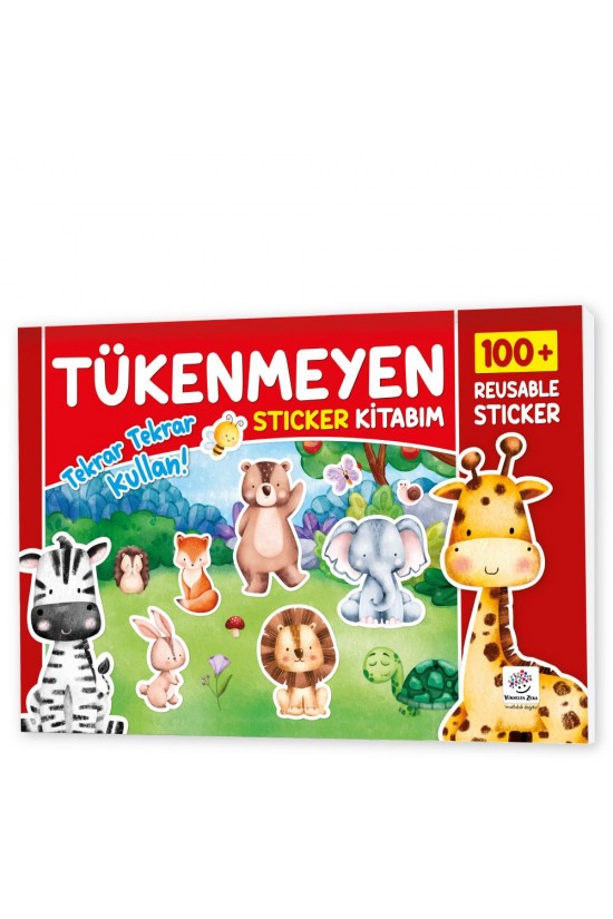 Tükenmeyen Sticker Kitabım (100+ Tekrar Tekrar Kullanılabilen Sticker)